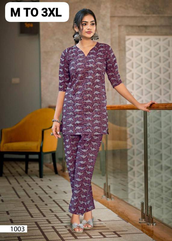 Lakhani coord set Kurti manufacturers in Surat